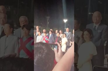 【東京ダービー】表彰式　三浦皇成さん　中村アンさん