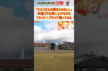 【#ポテトダンス】 超強風で無茶な フライド☆プライド 踊ってみた 【エルフさんは痩せられない。】