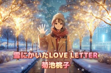 [MV] 菊池桃子 雪にかいたLOVE LETTER (歌詞入り)