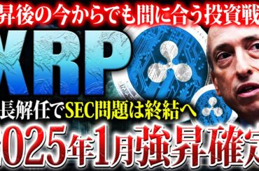 【リップル(XRP)】2025年1月に高騰確定?!ゲンスラー議長解任で訴訟に完全勝利!!今から参入でも利益を増やす投資戦略を公開【仮想通貨】【FlareAI】
