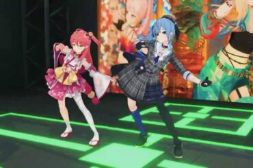 full【MMD】【LADYCRAZY/ヒメヒナ】 #みこめっと  #LADYCRAZY #ホロライブmmd