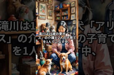 #滝川クリステル　夫・#小泉進次郎氏の#選挙期間中は#育児＆#介護で「ワンオペで大変だった」