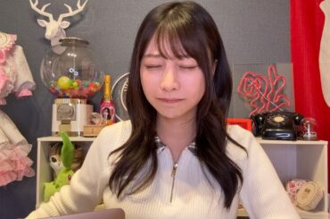 今月最後の配信なのに緊急事態発生🤮💦