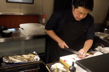 Exquisite sashimi, tempura, and soba noodles made by Japanese chefs!