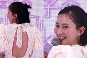 河北麻友子、美背中がまぶしい「色っぽワンピース」で魅了！【muiceイベント】