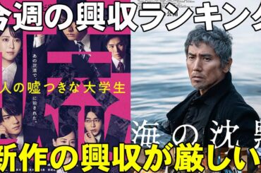 新作が厳しい【俺的映画速報Vol.296】【室井慎次  六人の嘘つきな大学生 海の沈黙 アングリースクワッド WEST. 10th Anniversary Live “W” Film edition】