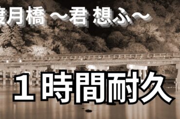 【自然につながった１時間耐久】渡月橋 ～君 想ふ～ 倉木麻衣（フル）　1 Hour【MV付き】