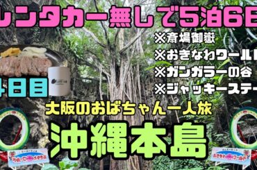 【沖縄】4日目☆レンタカー無し☆半日観光バスツアーと路線バスでパワースポットへ♪即効効果？路線バス無料のラッキーDAY