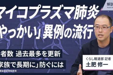 【解説人語】がんこなせき、長引く熱…マイコプラズマ肺炎が異例の大流行