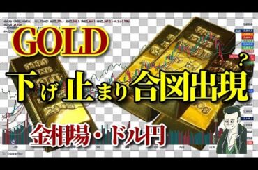 【金相場】【白金相場】【ドル円】【COMEX金】下値を出し切った可能性を考えてみたい、そんな最新のチャートの形たち！？