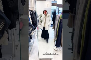 寒さもオシャレも「CAPEHORN」のアウターで！！#ARISS #ダウン #大人ファッション