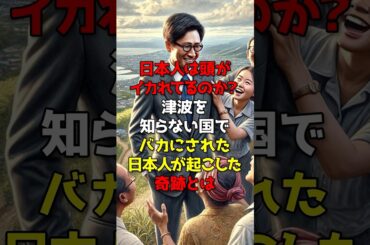 津波を知らない国で日本人が起こした奇跡とは... #海外の反応 #津波 #震災