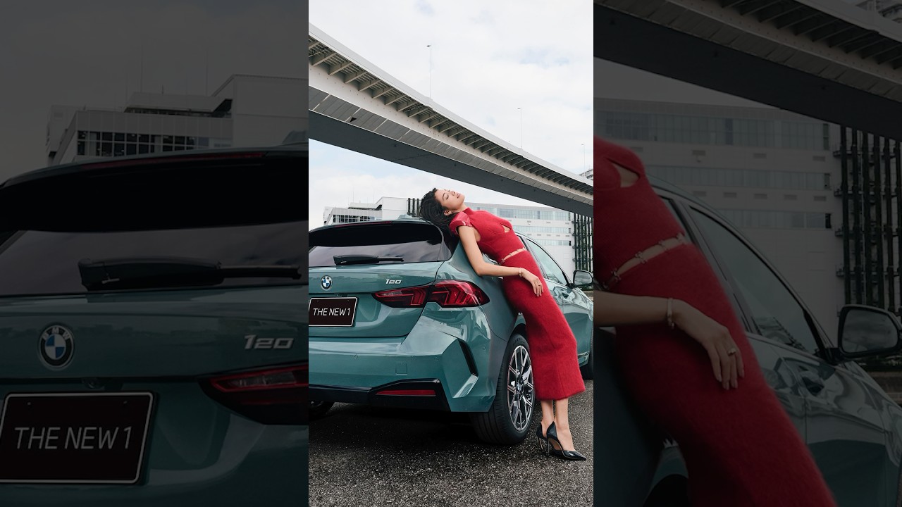 【BMW】THE NEW 1 meets Hikari Mori Special Photo Shoot #BMW1 #BMW1series