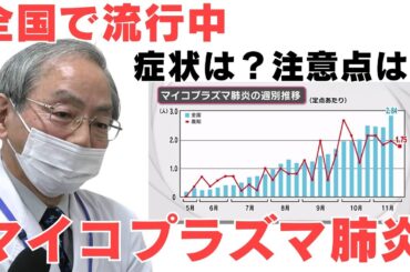 「全国で流行中 専門家に聞く『マイコプラズマ肺炎』の症状・注意点」2024/11/28放送