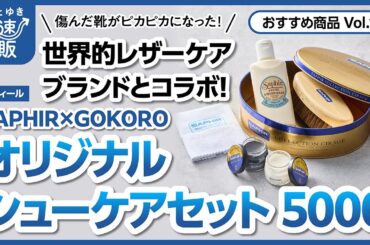 【かぜとゆき通販】靴がピカピカに SAPHIR シューケアセット
