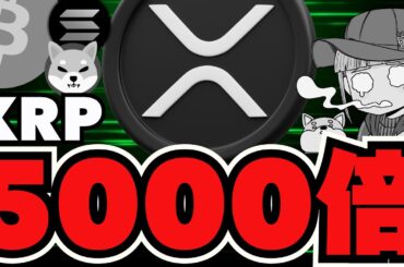 【🔥XRPまだ上昇】どこまで上がる？5000倍説を検証／爆億銘柄続々！億ドロ・ハイリキが絶好調／ミームコイン柴犬が上昇中！バブル来るのか？