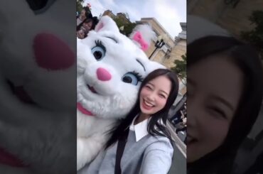 ディズニーでキスされまくる堀未央奈