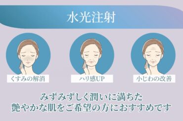 【水光注射】ツヤ美肌を手に入れる！こだわりの機器で痛みも最小限！透明感のある肌へ【聖心美容クリニック】#水光注射 #水光注射 #もちつや注射 #ポテンツァ #美容医療 #ダウンタイム #美容施術