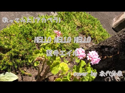 藍井エイルさんのHELLO HELLO HELLOを歌ってみました♬.*ﾟ