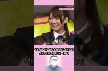 Tanda tangan - AKB 1JI 59FUN Ep. 1 | AKBINGO! | AKB48  #short #shorts #shortvideo #shortfeed