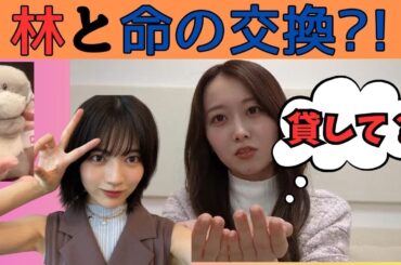 【矢久保美緒】林と命の交換をしようとするみおちゃん をお届け 乃木坂46 / 文字起こし #矢久保美緒 #林瑠奈