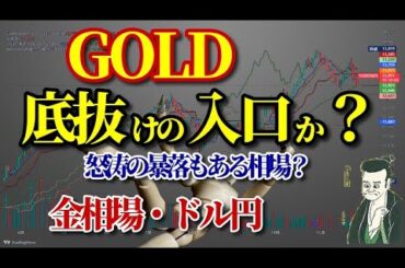 【金相場】【COMEX金】【ドル円】瀬戸際においてのリスクの取り方