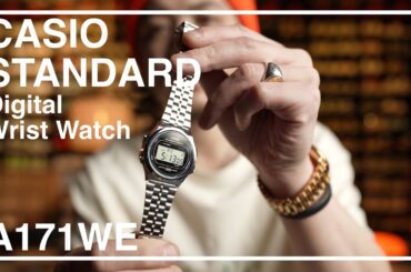 【傑作チープカシオ】日本未発売の秀逸デザイン　CASIO a171we デジタル腕時計