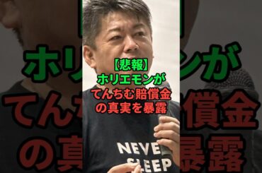 ホリエモンがてんちむさんが巨額の賠償金を請求されている件を解説