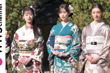 髙橋ひかる・井本彩花・宮本茉由、艶やかな着物姿で2025年の目標を語る「いろんなことにチャレンジしてお仕事に反映させたい！」＜オスカープロモーション2025年新春晴れ着撮影会＞