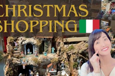 イタリアでクリスマスショッピング2024🎄￼Rinascente| Coin イタリア有名デパート【イタリア生活】