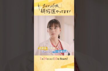【本編映像解禁】1/14 START!!🩺主演･#芳根京子 火曜ドラマ『#まどか26歳､研修医やってます！』