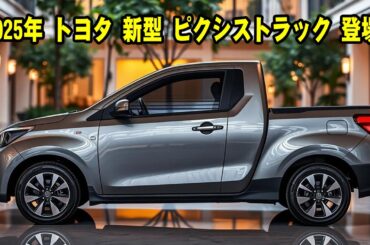 2025年 トヨタ 新型 ピクシストラック 登場、新型軽トラックが日本を震撼させた！驚愕の760ccディーゼルエンジンで軽トラックの新時代へ！