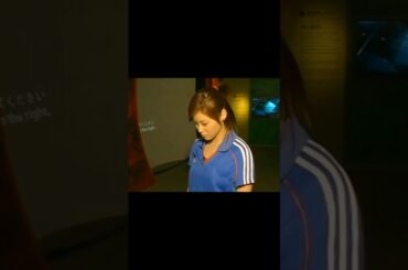 体重が表示されないか警戒するあやや   #松浦亜弥 #あやや