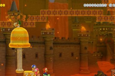 鍵を無視して上から突破！！【マリオメーカー2】