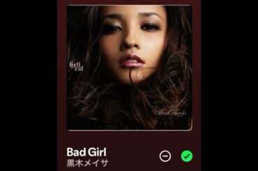 黒木メイサ （bad girl）