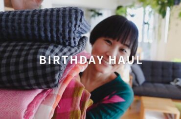 誕生日の贅沢 │ 英国MERCHNT&MILLSの布を購入、服作りの計画