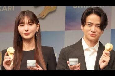 菊池風磨、初対面・鈴木えみの小顔に驚き「顔を探す瞬間があった」　鈴木は“ドッキリ仕事”で認識