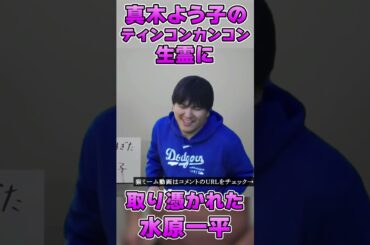 【#水原一平 】#真木よう子 のティンコンカンコン生霊に取り憑かれた #ザコシショウ #誇張 #shorts