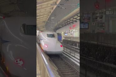 【JR東海CM再現】雪の東海道新幹線 #クリスマスエクスプレス #クリスマス  #山下達郎 #新幹線 #電車 #鉄道 #東京駅 #牧瀬里穂 #深津絵里 #JR東海 #東海道新幹線 #shorts