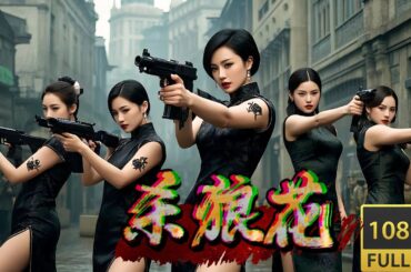 【電影版】黑道大小姐為復仇化身黑寡婦，強勢狙殺敵人指揮官⚔️功夫 | 槍神 | 諜戰 #功夫美女 #中國功夫動作片 #動作 #抗战