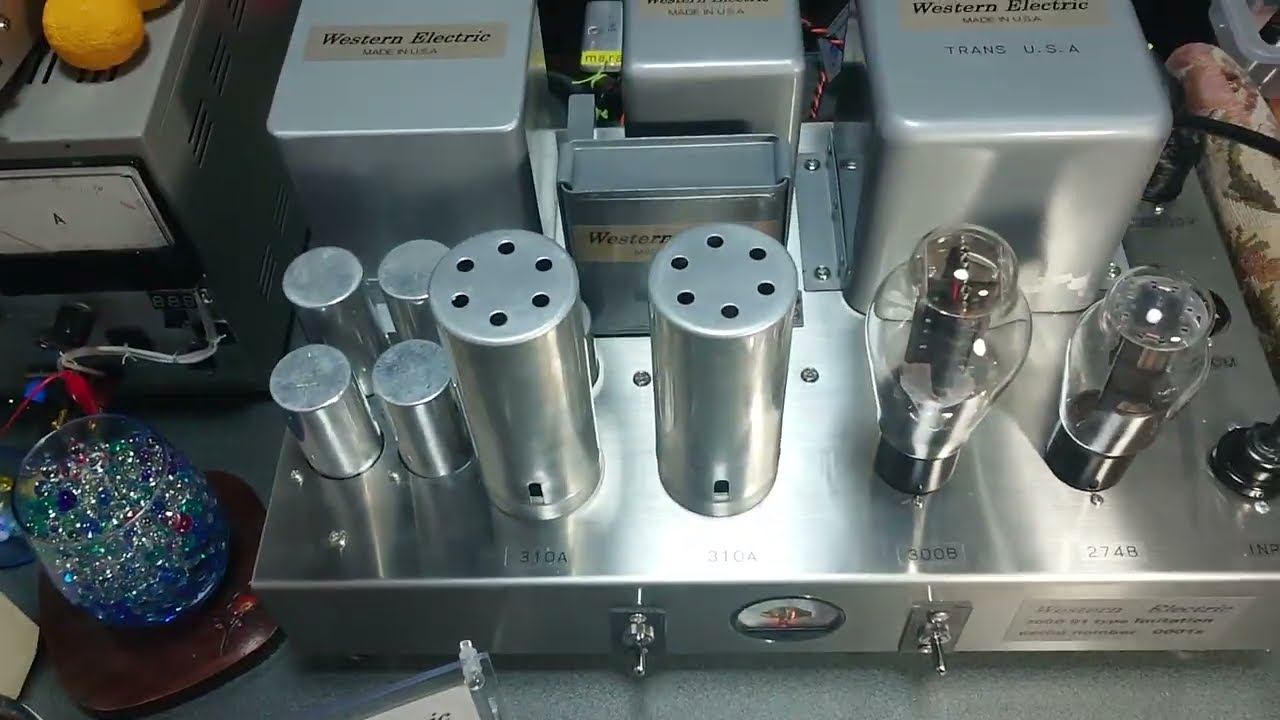 Western Electric 300B 91 type Imitation (Mono Single Amplifier)で動画を作成しました。パート１