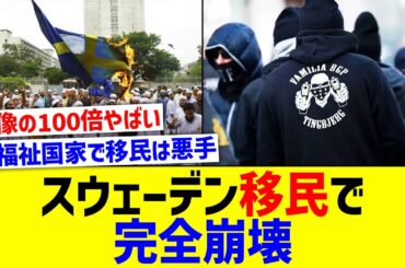 スウェーデン、移民により国が崩壊してしまう【国内の反応】