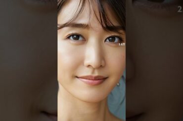 #Shorts 内田有紀と新垣結衣を足して2で割ってみた