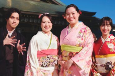 広瀬すず＆横浜流星のCMに北口榛花選手＆竹田麗央選手が晴れ着で参戦／富士フイルムCM＋インタビュー＋メイキング