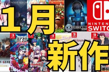 【スイッチ新作ゲーム】２０２５年１月の発売ゲームソフト紹介