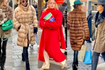 🎅🎄ITALIAN STREET STYLE DECEMBER 2024 WINTER FASHION IDEAS 2025 #vanityfair #milanstreetstyle