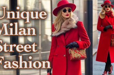 Unique Italian Street Style: Beautiful People Show Stunning Winter Outfits in Milan
