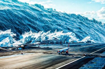 【映画紹介】人里離れた島での火山噴火が大規模な200メートルの津波を引き起こし、数千人が逃げ場を失い閉じ込められる。