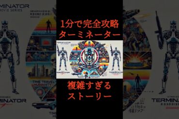【解説】複雑すぎるターミネーターを1分で簡単解説 #ターミネーター#映画#解説 　VOICEVOX:青山龍星　BGM : Outta Sight （Yoshi-Yama）