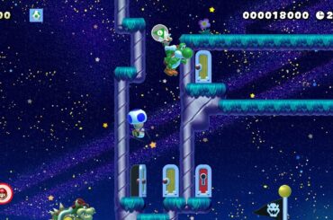 鍵を無視して行けることに気づいた！【マリオメーカー2】